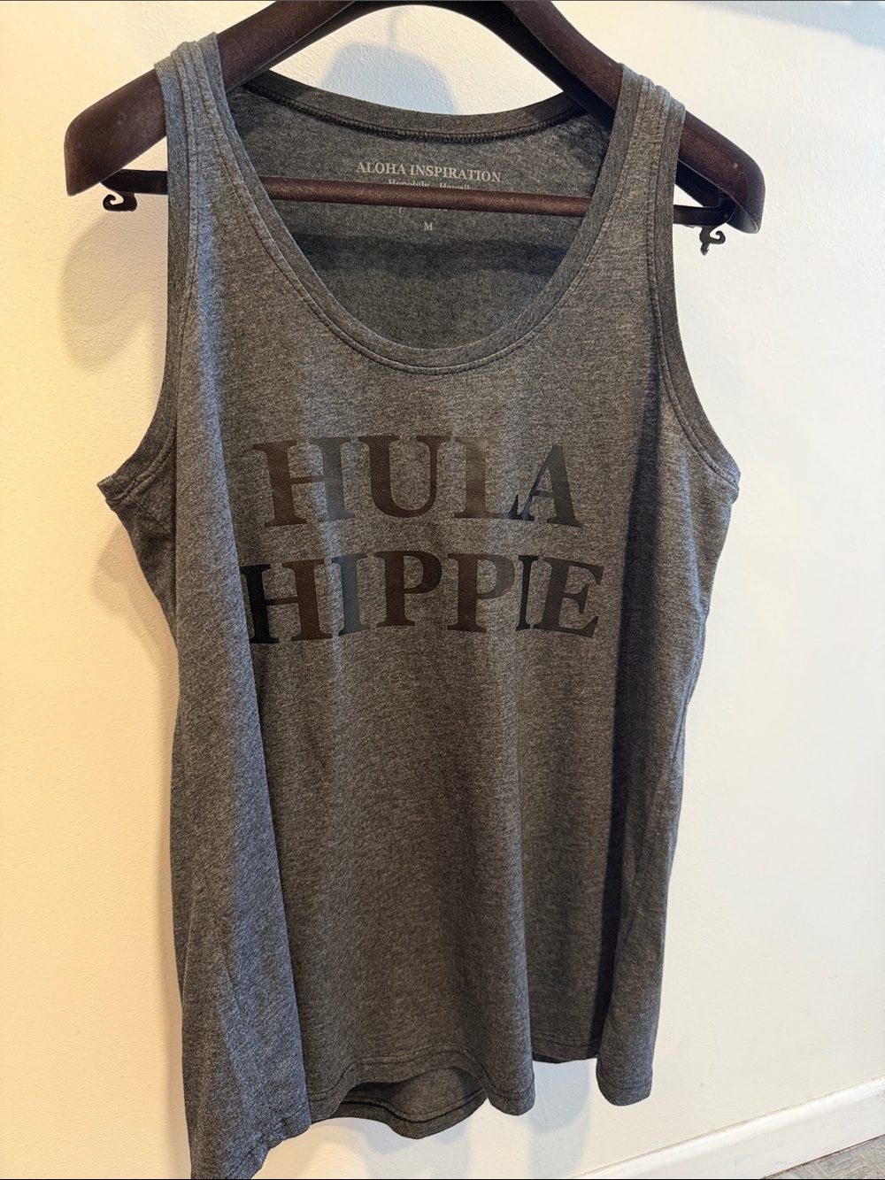 Gray Hula Hippie Women's Tank Top
